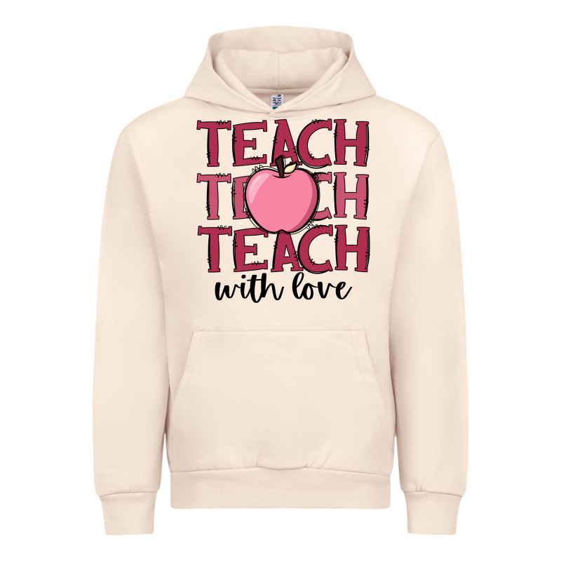 Teach With Love Urban Hoodie by JahusDesignShop | Teevron