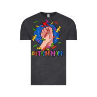 Vintage Black Autism Mom Vintage Tee - CowGirlArtShop