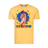 Vintage Mustard Autism Mom Vintage Tee - CowGirlArtShop