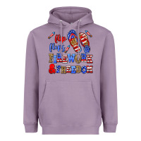Flip Flops Fireworks And Freedom Heavyweight Hoodie | Teevron
