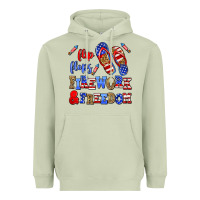 Matcha flip flops fireworks and freedom Heavyweight Hoodie - AdoDesignShop