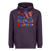 Plum flip flops fireworks and freedom Heavyweight Hoodie - AdoDesignShop