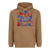 Toasted Coconut flip flops fireworks and freedom Heavyweight Hoodie - AdoDesignShop