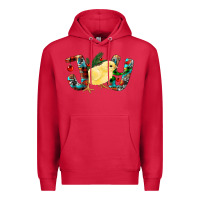 Cardinal Christmas Joy With Chick Premium Hoodie - RanaPortraitStore