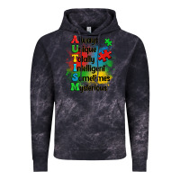 Cloud Black always unique autism Vintage Hoodie - OliviaCreatesArt