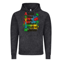 Vintage Black always unique autism Vintage Hoodie - OliviaCreatesArt