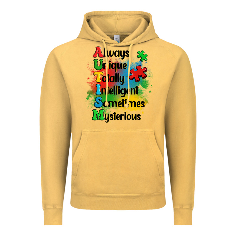 Always Unique Autism Vintage Hoodie by OliviaCreatesArt | Teevron