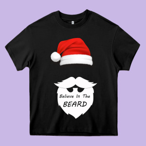 Believe In The Beard Heavy Core Tee Designed By Bettercallsaul