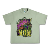 Oil Green Rockin the mom Mother's Day Urban Heavy Tee - HowdyJamesFarm