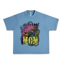 Pebble Blue Rockin the mom Mother's Day Urban Heavy Tee - HowdyJamesFarm