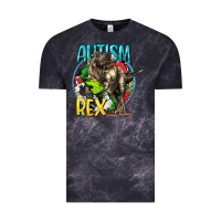 Cloud Black Autism Rex Vintage Tee - CowGirlArtShop