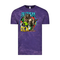 Cloud Purple Autism Rex Vintage Tee - CowGirlArtShop
