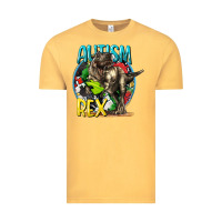 Vintage Mustard Autism Rex Vintage Tee - CowGirlArtShop