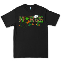 Black st patrick's day nurse Premium Tee - RanaPortraitStore