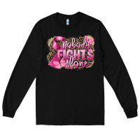 Black Nobody fights alone Cancer Long Sleeve Tee - FaDigitalArtStudio