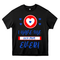 Black I Have The Best Mom Ever Heavy Core Tee - Bettercallsaul