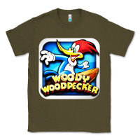 Army Green #woody woodpecker character Classic Tee - longCreatives
