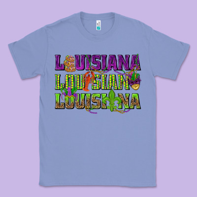 Louisiana Louisiana Louisiana Classic Tee Designed By Howdyjamesfarm