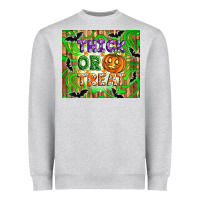 Heather Grey Thick or treat tumbler Heavyweight Sweatshirt - Artiststas