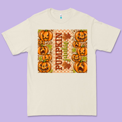 Fall Pumpkin Junkie Premium Tee Designed By Texasbilliewilder