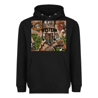 Black western rodeo Heavyweight Hoodie - AdoDesignShop