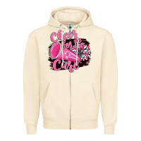 Sandshell Cheer For The Cure Zipper Hoodie - BarkalooDesign