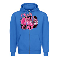 True Royal Cheer For The Cure Zipper Hoodie - BarkalooDesign