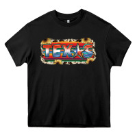 Black Texas Heavy Core Tee - JahusDesignShop