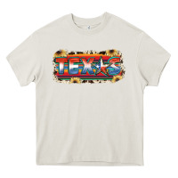 Cream Texas Heavy Core Tee - JahusDesignShop