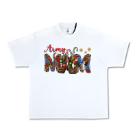 Christmas Army Mom Mother's Day Urban Heavy Tee | Teevron