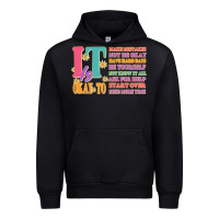 Black it is okay to Urban Hoodie - JahusDesignShop