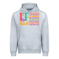 Heather Grey it is okay to Urban Hoodie - JahusDesignShop