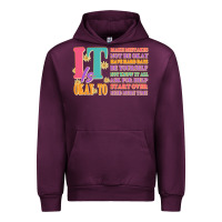 Mauve Wine it is okay to Urban Hoodie - JahusDesignShop