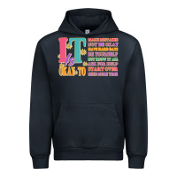 Navy it is okay to Urban Hoodie - JahusDesignShop