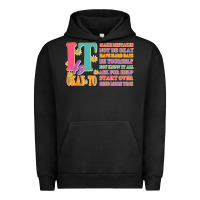 Pigment Black it is okay to Urban Hoodie - JahusDesignShop
