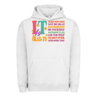 Pigment Lunar Rock it is okay to Urban Hoodie - JahusDesignShop