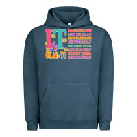 Pigment Midnight Navy it is okay to Urban Hoodie - JahusDesignShop