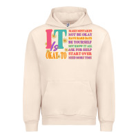 Sandshell it is okay to Urban Hoodie - JahusDesignShop