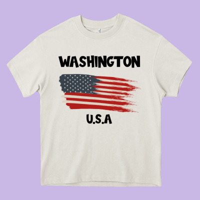 Washington Heavy Core Tee Designed By Bettercallsaul