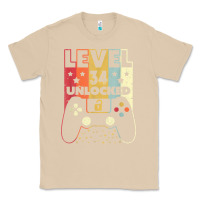 Mushroom level 34 unlocked shirt video gamer 34th birthday gifts tee t shirt Classic Tee - longCreatives