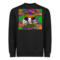 Black Spooky Heifer Heavyweight Sweatshirt - Artiststas