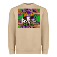 Mushroom Spooky Heifer Heavyweight Sweatshirt - Artiststas