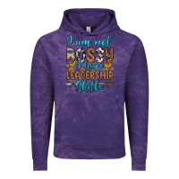 Cloud Purple i am not bossy i have leadership skills Vintage Hoodie - OliviaCreatesArt