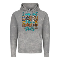 Cloud Rock i am not bossy i have leadership skills Vintage Hoodie - OliviaCreatesArt