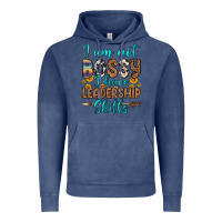 Vintage Denim i am not bossy i have leadership skills Vintage Hoodie - OliviaCreatesArt