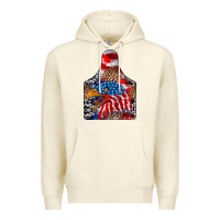 Sandshell America Premium Hoodie - CowhideDigitalArt