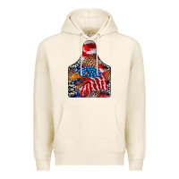 Tofu America Premium Hoodie - CowhideDigitalArt
