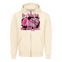 Sandshell in october we wear pink cheer Zipper Hoodie - BarkalooDesign