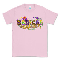 Bubblegum Pink MA Medical Assistant Mardi Gras Classic Tee - HowdyJamesFarm