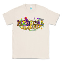 Natural MA Medical Assistant Mardi Gras Classic Tee - HowdyJamesFarm
